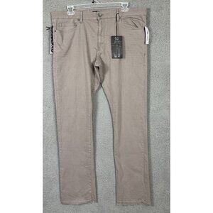 Jordan Craig Red Denim Martin Stacked Skinny Jeans JTF956  Gray 42W NWT's.